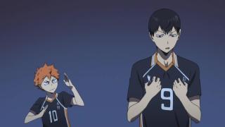 Hinata jokes over Kageyama xd