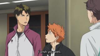 Hinata about the toilet