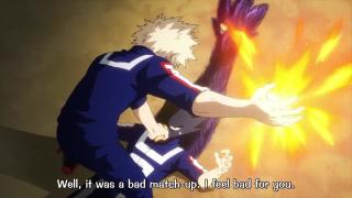 Bakugou vs Tokoyami