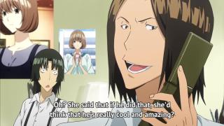 Bakuman  "got any proof?"