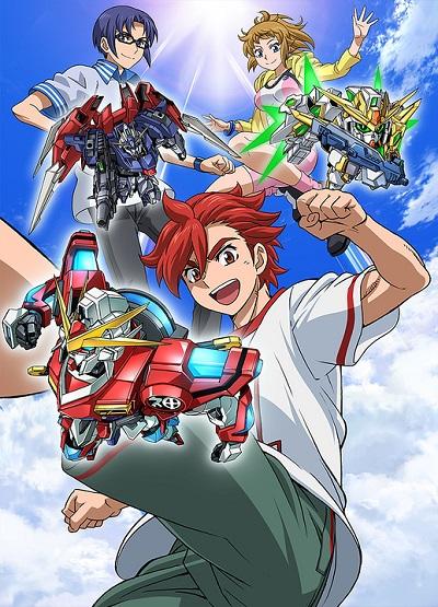 Gundam Build Fighters Try: Island Wars постер