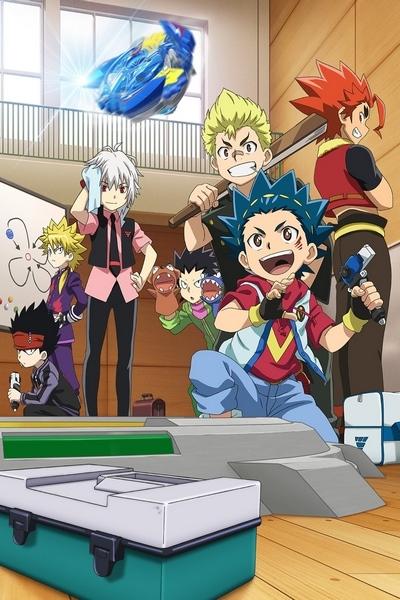 Beyblade Burst постер