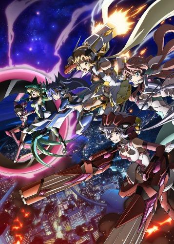 Senki Zesshou Symphogear AXZ постер