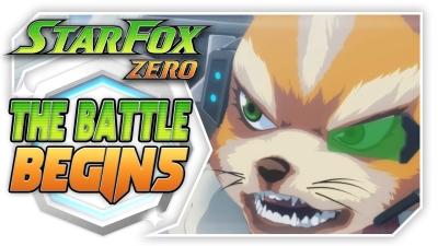 Star Fox Zero: The Battle Begins постер