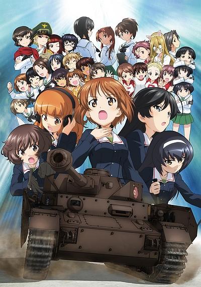 Girls & Panzer Movie: 3-pun Chotto de Wakaru!! Girls & Panzer постер