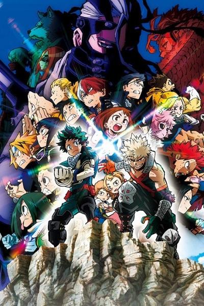 Boku no Hero Academia the Movie 2: Heroes:Rising постер