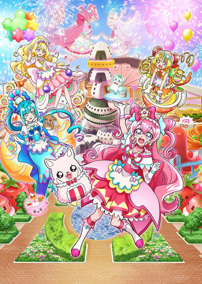 Delicious Party♡Precure Movie: Yume Miru Oko-sama Lunch! постер