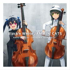 Black'n White Jammin' Cats постер