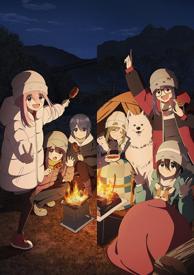 Yuru Camp△ Season 3 постер