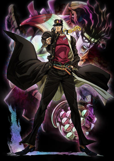 JoJo no Kimyou na Bouken Part 3: Stardust Crusaders постер