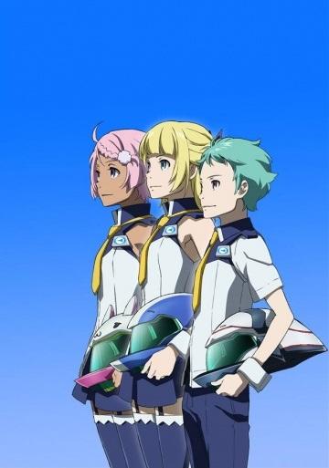 Eureka Seven AO: Jungfrau no Hanabana-tachi постер