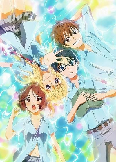 Shigatsu wa Kimi no Uso постер