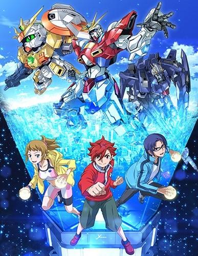 Gundam Build Fighters Try постер