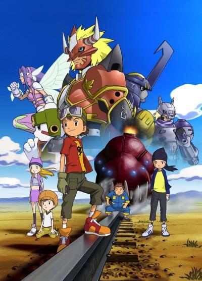 Digimon Frontier постер