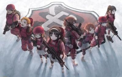 Busou Chuugakusei: Basket Army постер