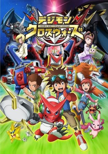 Digimon Xros Wars постер